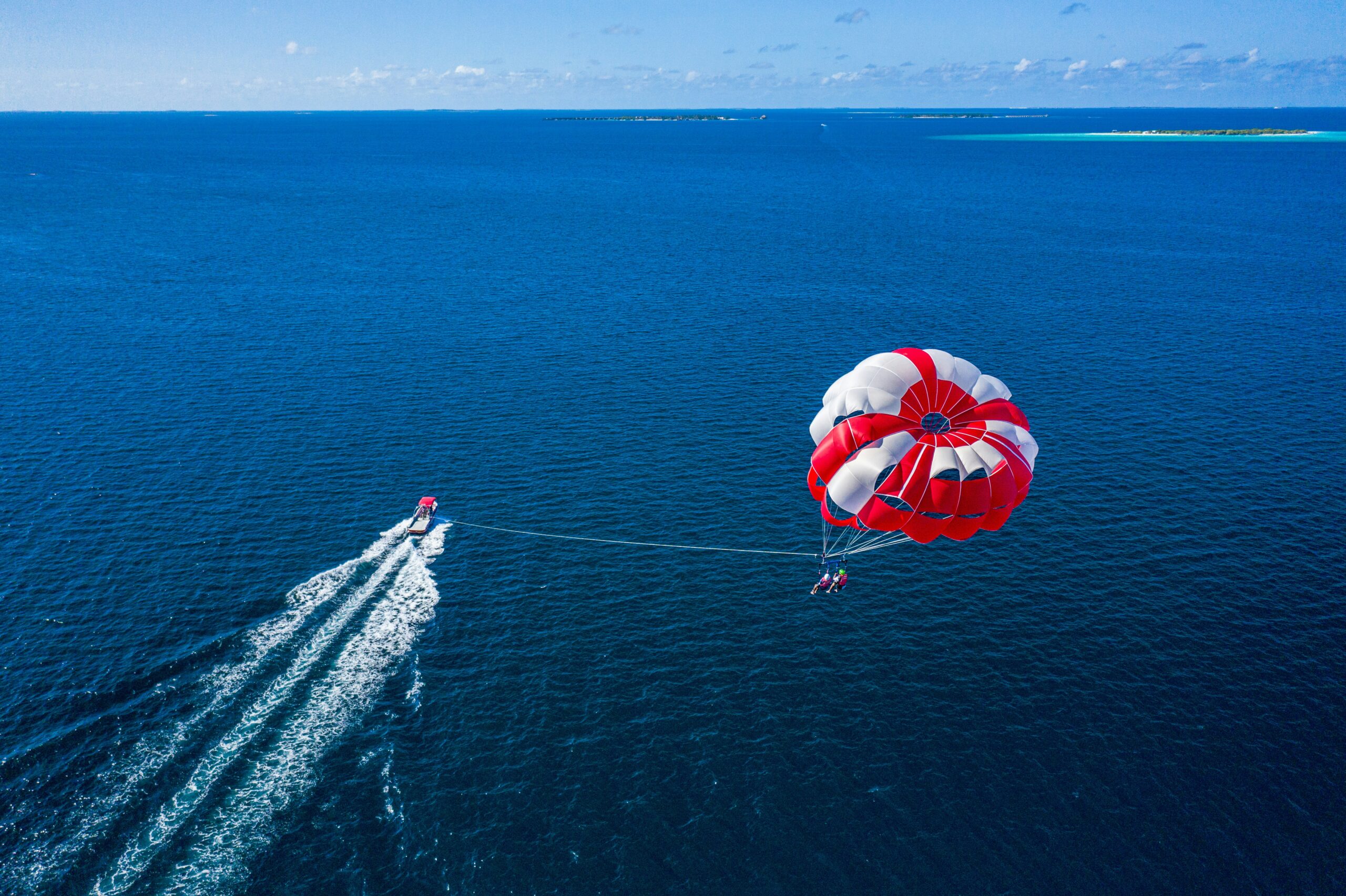Maldives parasailing and water sports experience
