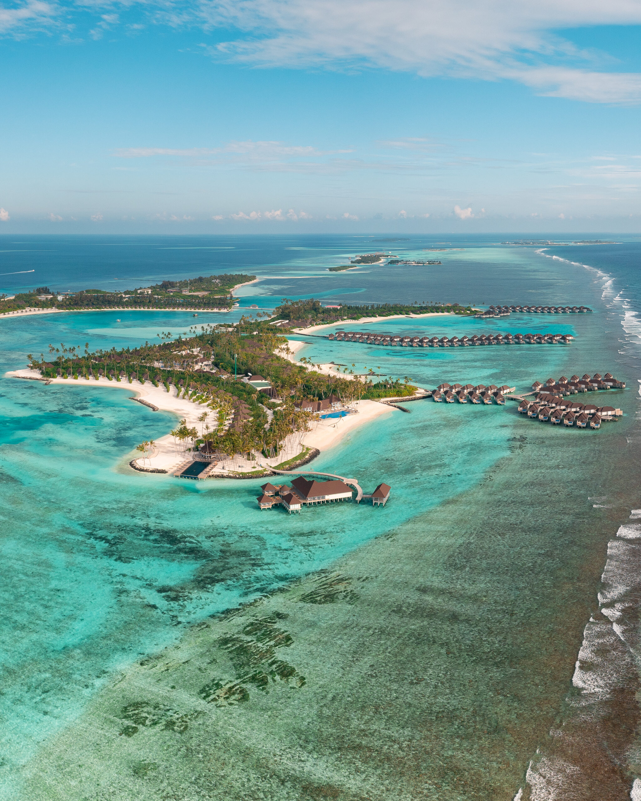 Sun Siyam Olhuveli aerial resort view